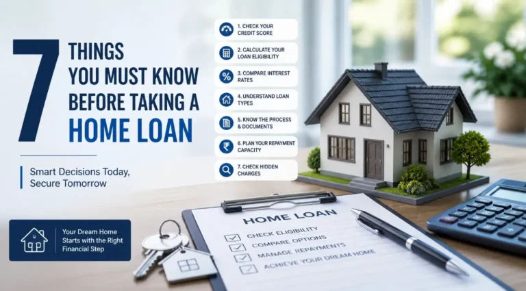 7 Things You Must Know Before Taking a Home Loan