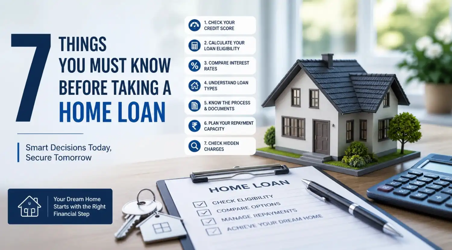 7 Things You Must Know Before Taking a Home Loan