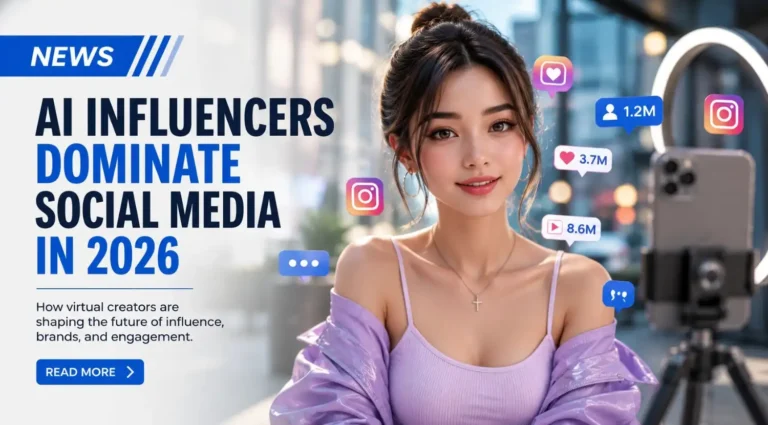 AI Influencers Dominate Social Media