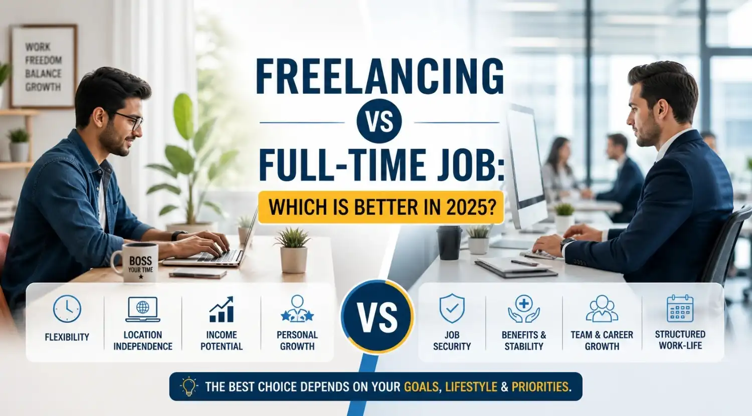 Freelancing Better Than full-Time Job
