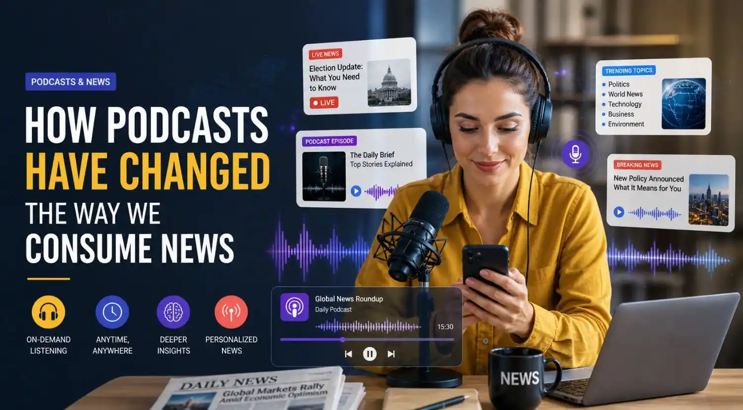 How Podcasts Have Changed the Way We Consume News