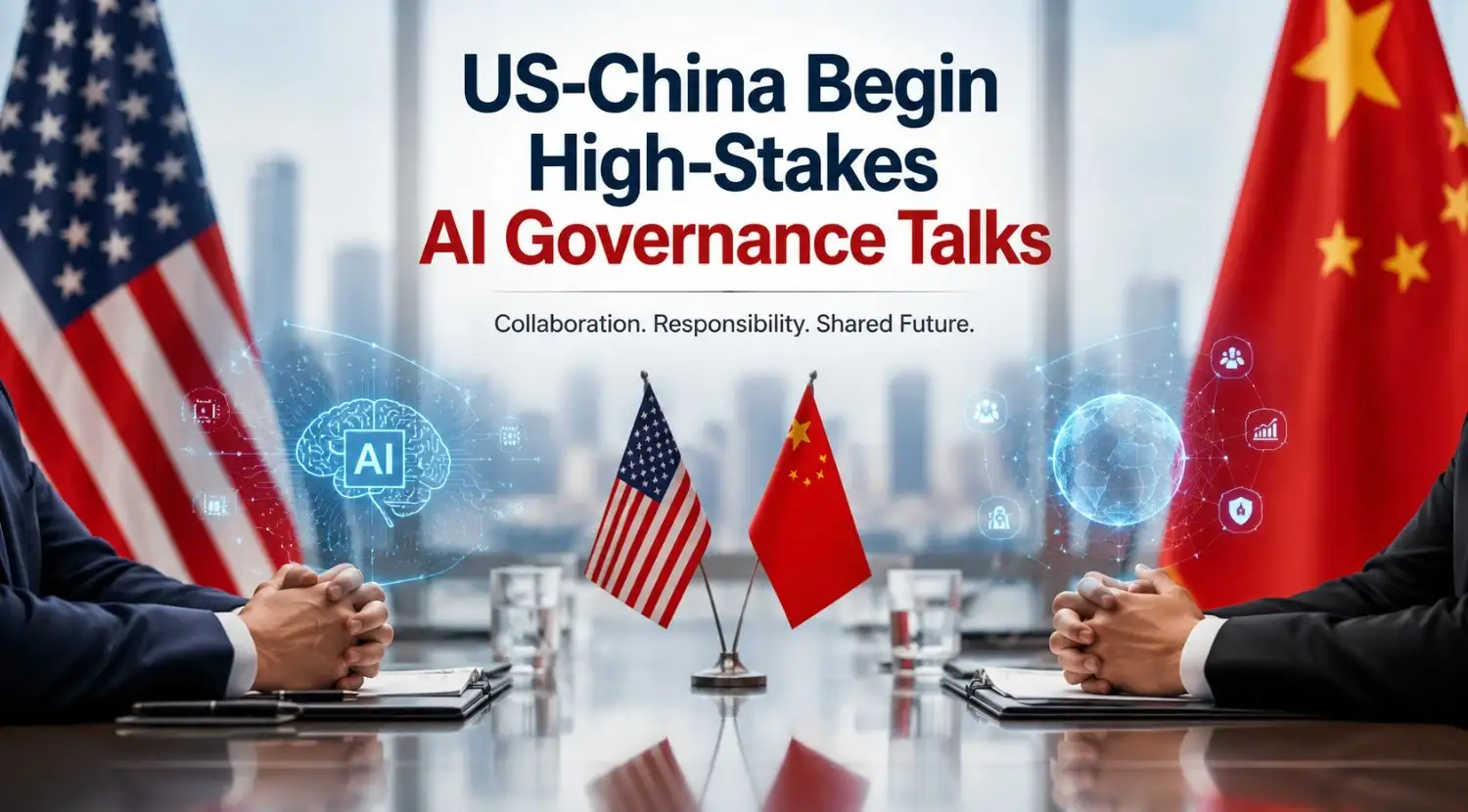US-China Begin High-Stakes AI Governance Talks
